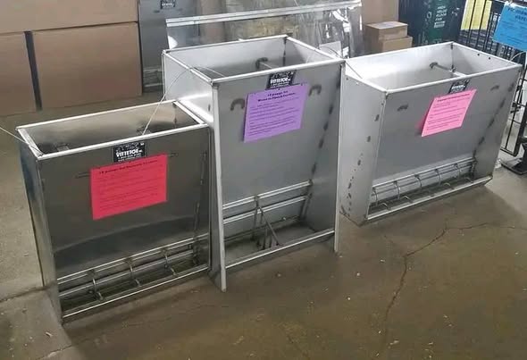 Stainless steel Feeders