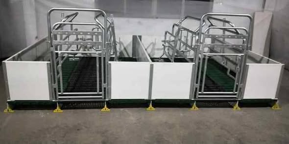Double Farrowing Crate