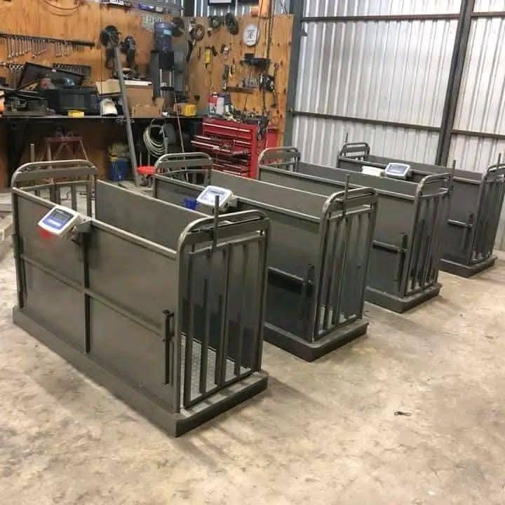 Heavy-duty digital livestock scale