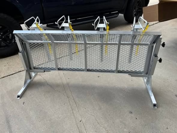 4 Head Aluminum Show Rail