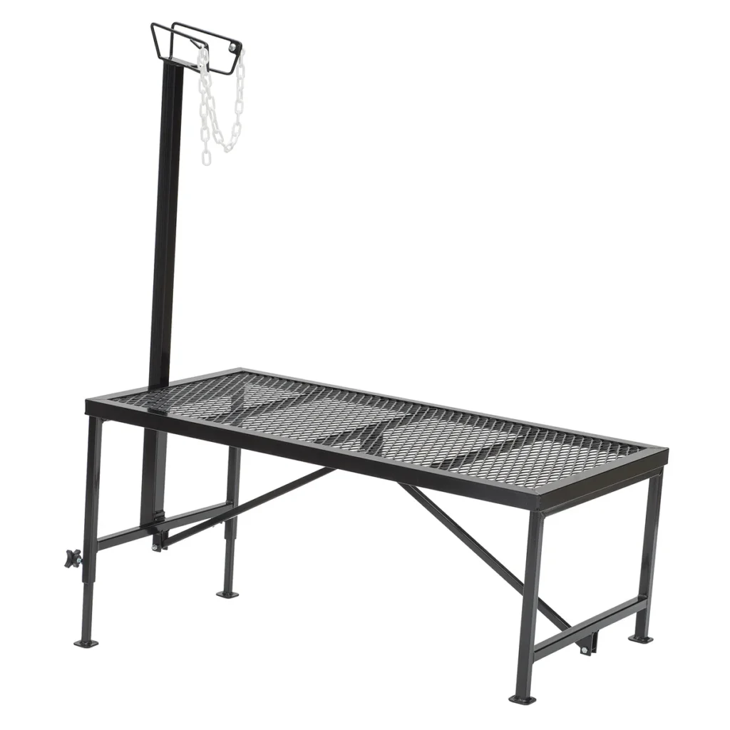 Steel Trimming Stand with Straight Wire Form Headpiece