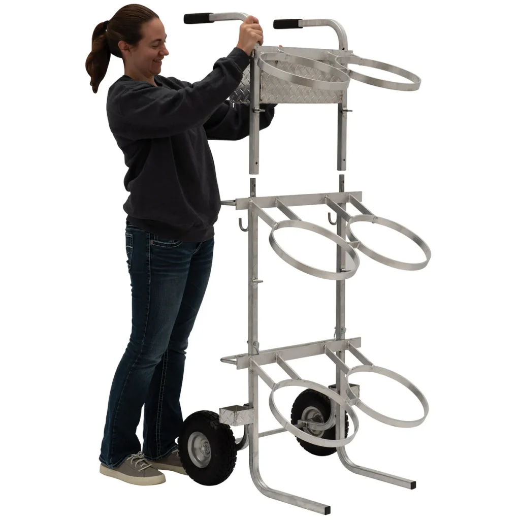 Round Bucket Cart