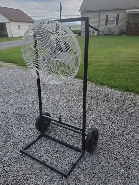Turbo Fan and Cart.